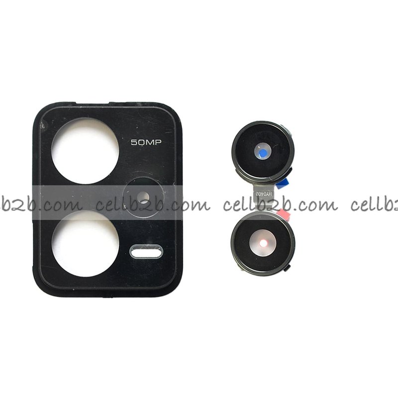 Cristal Cámara + Marco para Xiaomi Redmi Note 12 Pro 5G Negro