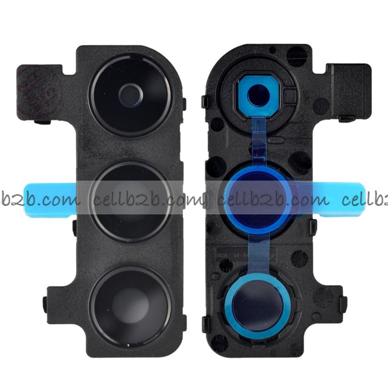 Cristal Cámara con Marco para Samsung A15 4G A155F Negro