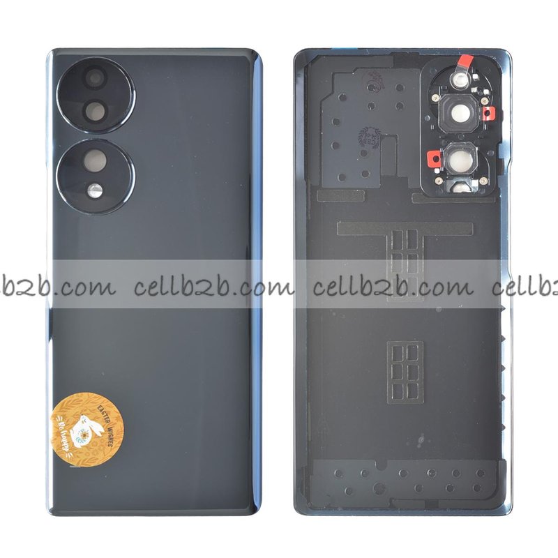 Tapa Trasera para Huawei Honor 70 Negra Original CON LENTE