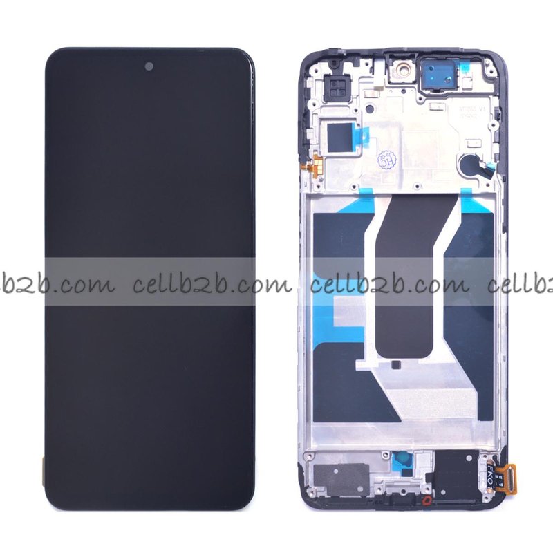 Pantalla VIVO V40 SE 5G Negra INCELL CON MARCO Completa LCD+Táctil