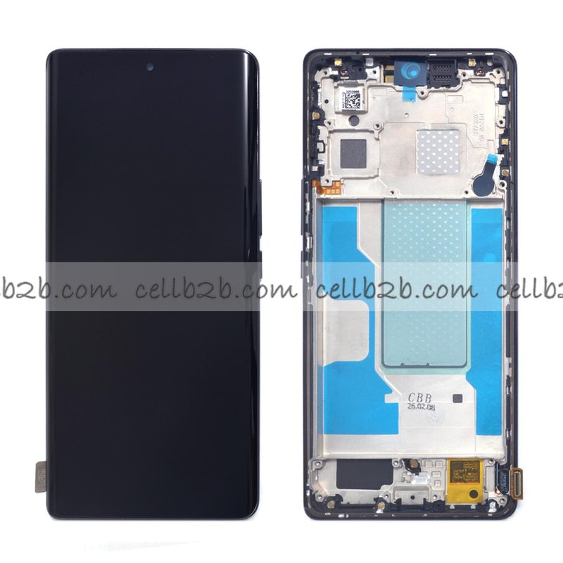 Original Nueva Pantalla VIVO V29  5G Negra CON MARCO Completa LCD+Táctil