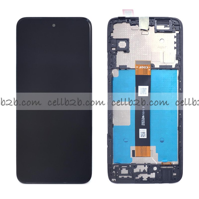 Original Pantalla TCL 60R 5G Negra con Marco Completa LCD+Táctil