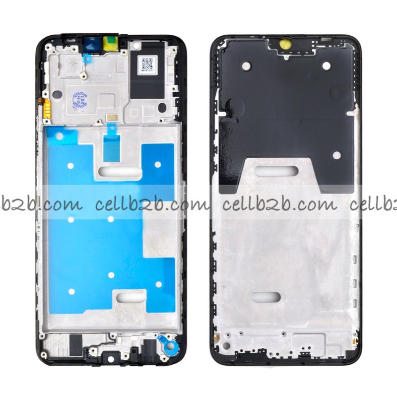 Carcasa Frontal para Honor X7A Negra