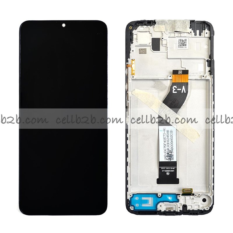 Original Pantalla Xiaomi Redmi 13C 5G Negra Con Marco Completa Tactil+LCD