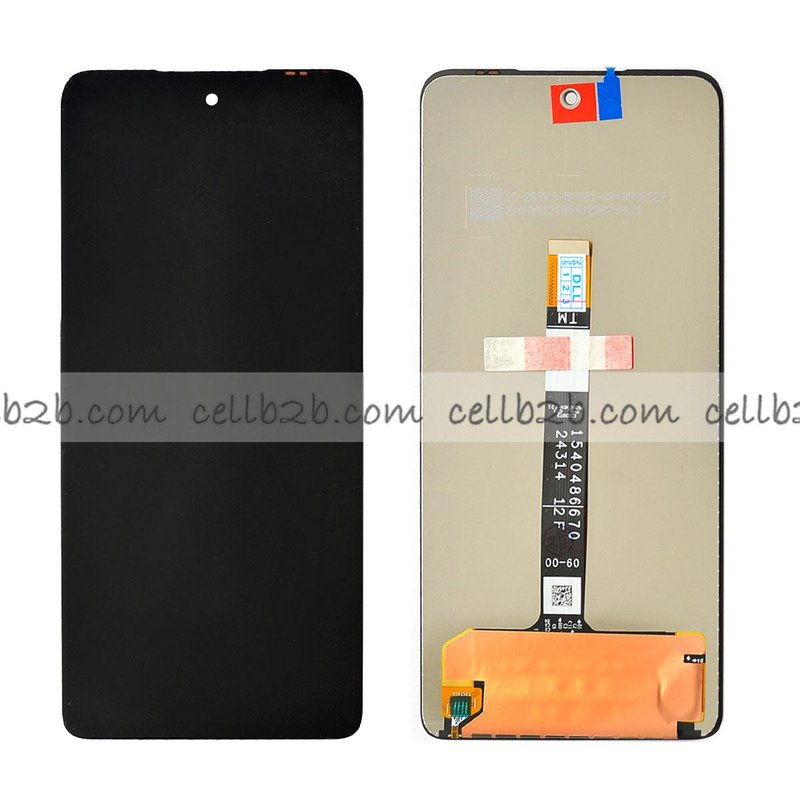 *Pantalla Motorola Moto G75 5G Negra Completa LCD+Táctil Service Pack