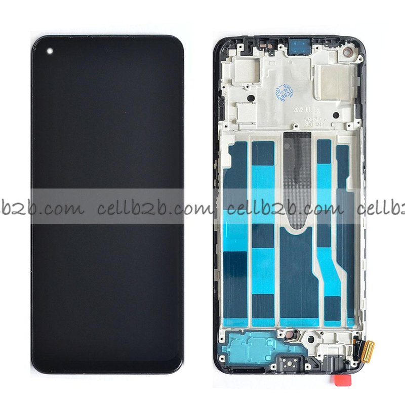Pantalla OPPO Find X5 Lite OLED Negra con Marco Completa LCD+Táctil