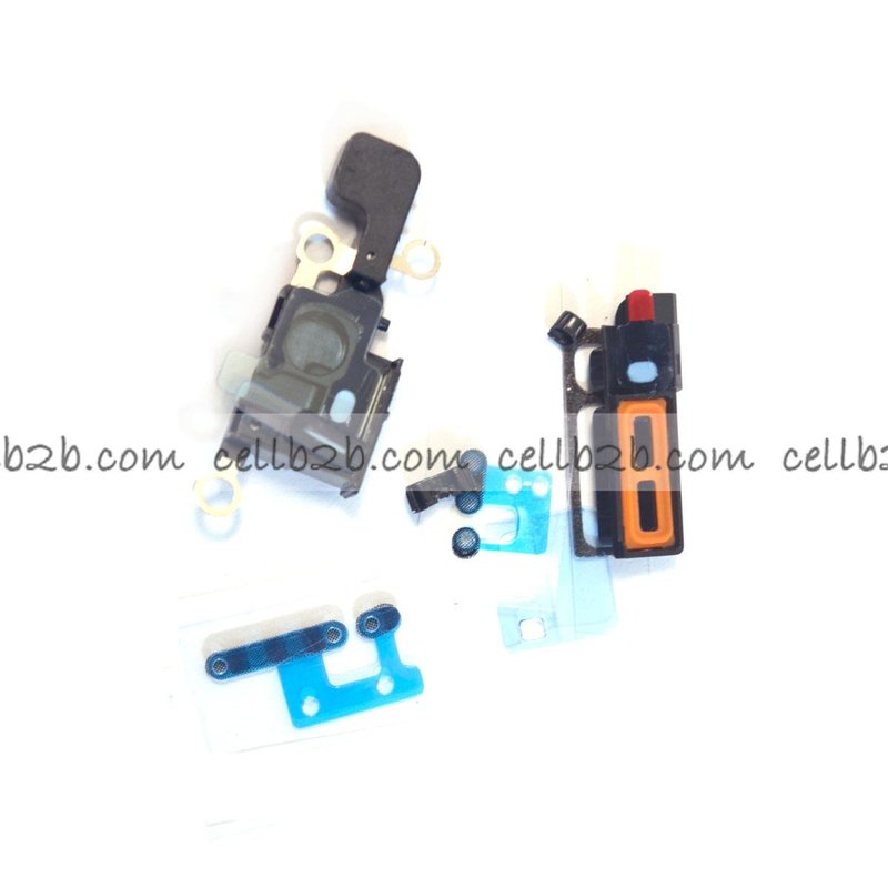 Rejilla antipolvo de altavoz abajo para iPhone 16 Negro