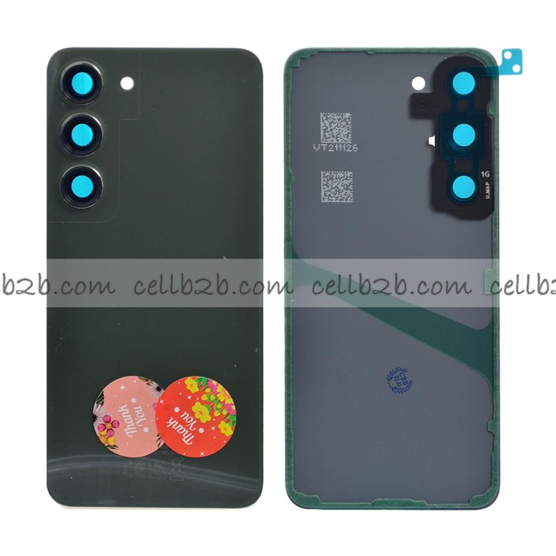 Tapa Trasera Samsung S23 S911B Verde Oscuro CON LENTE