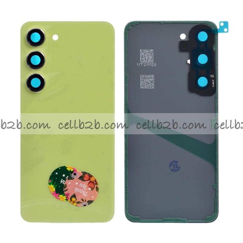 Tapa Trasera Samsung S23 S911B Verde Claro CON LENTE