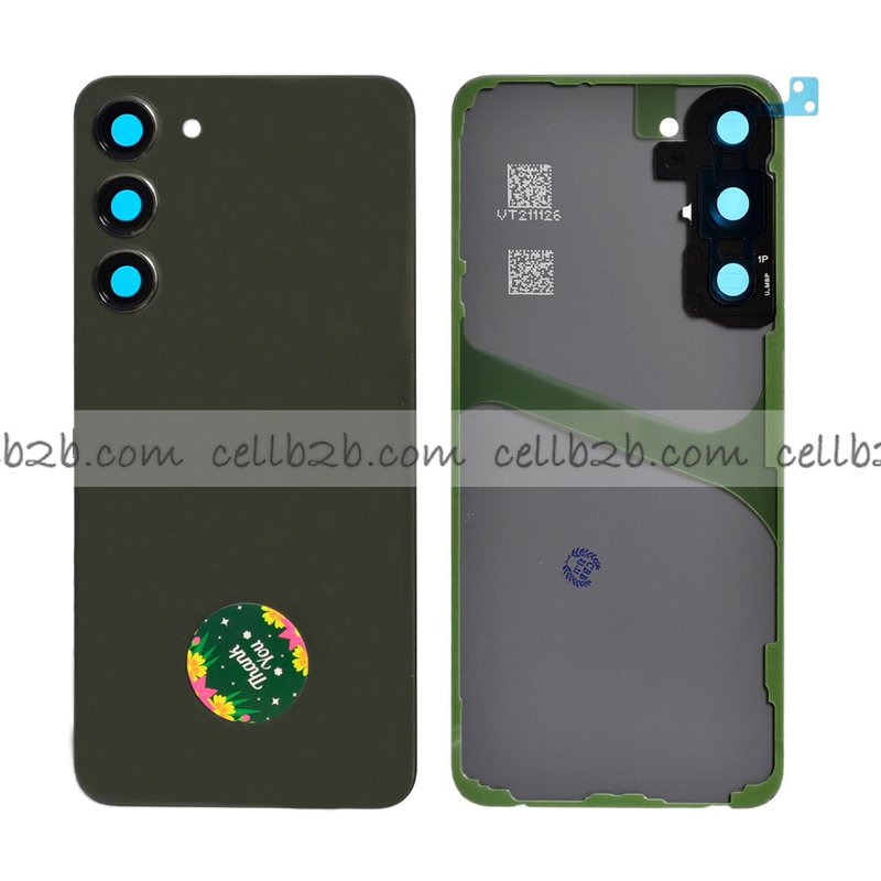 Tapa Trasera Samsung S23 Plus S916B Verde Oscuro CON LENTE