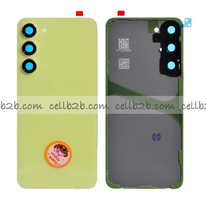 Tapa Trasera Samsung S23 Plus S916B Verde Claro CON LENTE