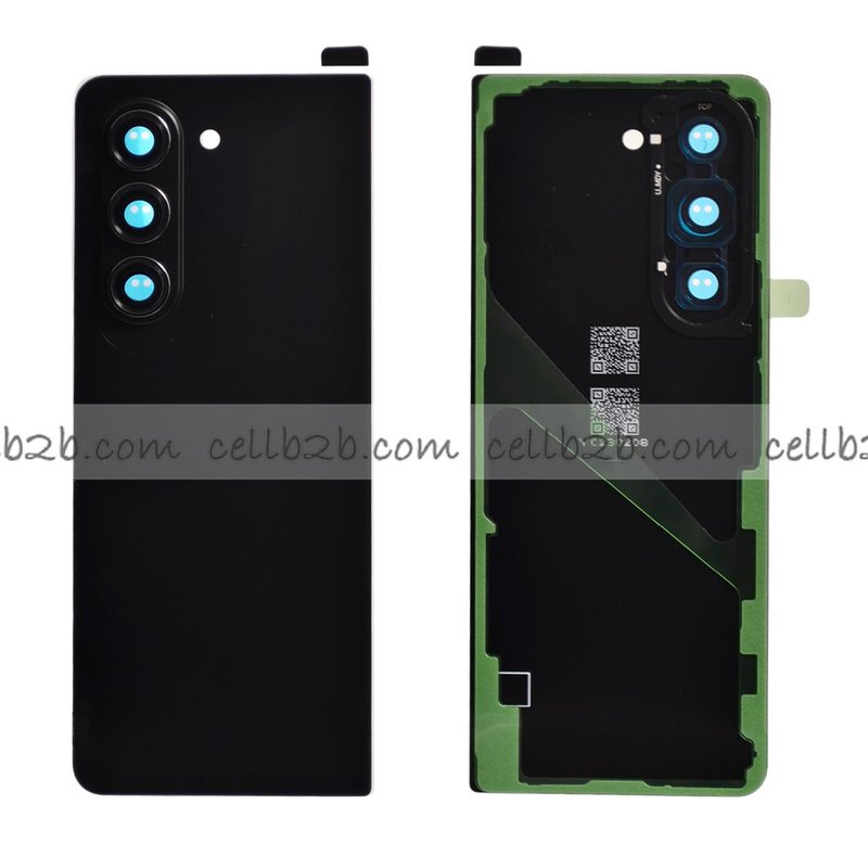 Tapa Trasera Samsung Z Fold 5 Negra (SIN LENTE)