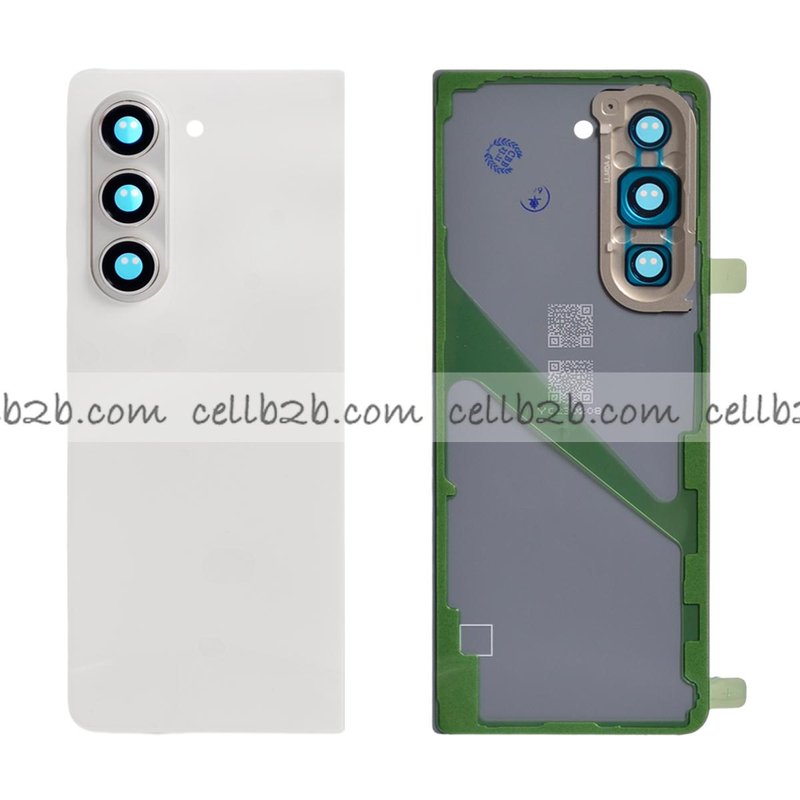 Tapa Trasera Samsung Z Fold 5 Blanca (SIN LENTE)