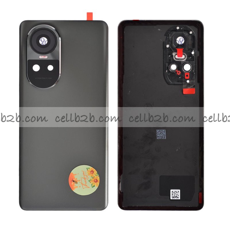 Tapa Trasera para OPPO Reno 10 5G Gris Original CON LENTE