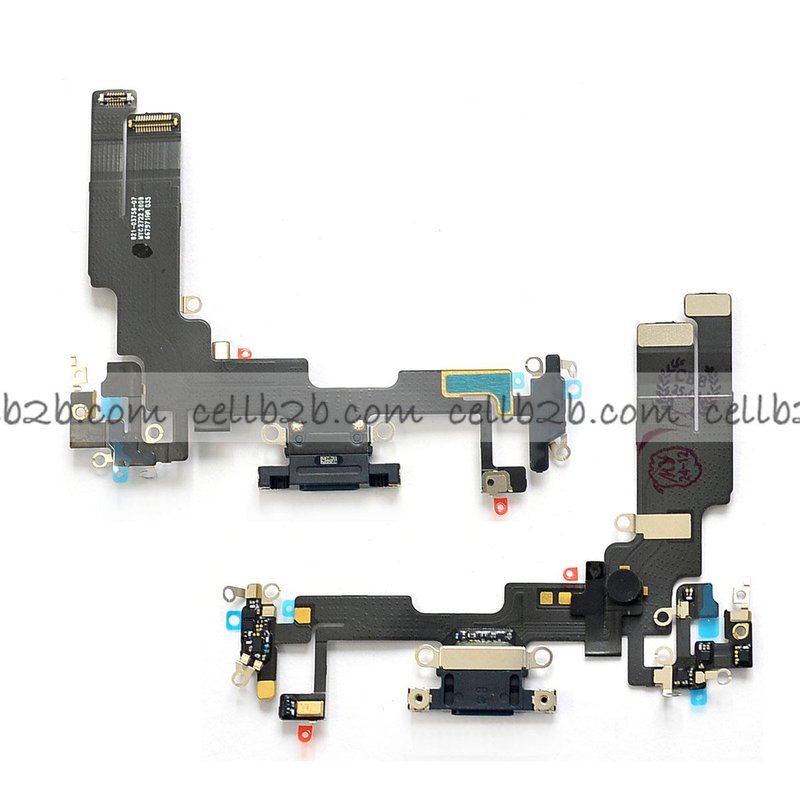 Flex de Carga para iPhone 14 Negro Original Desmontaje