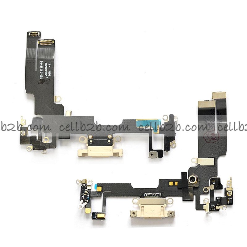 Flex de Carga para iPhone 14 Blanco Original Desmontaje