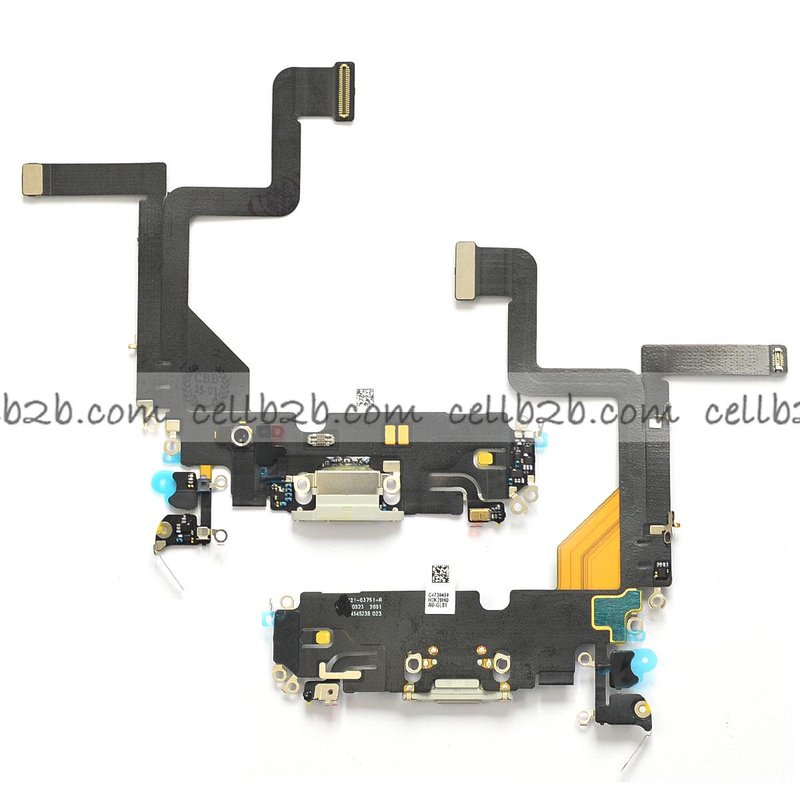 Flex de Carga para iPhone 14 Pro Blanco Original Desmontaje