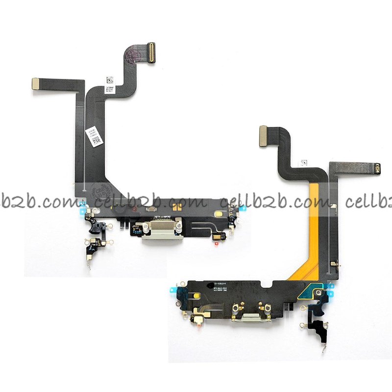 Flex de Carga para iPhone 14 Pro Max Blanco Original Desmontaje
