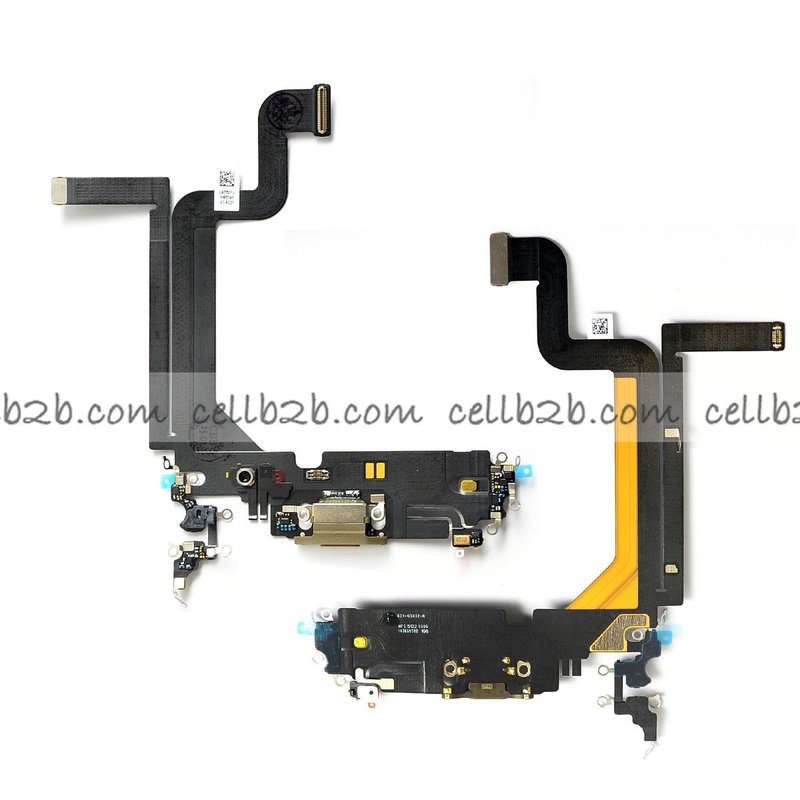 Flex de Carga para iPhone 14 Pro Max Dorado Original Desmontaje