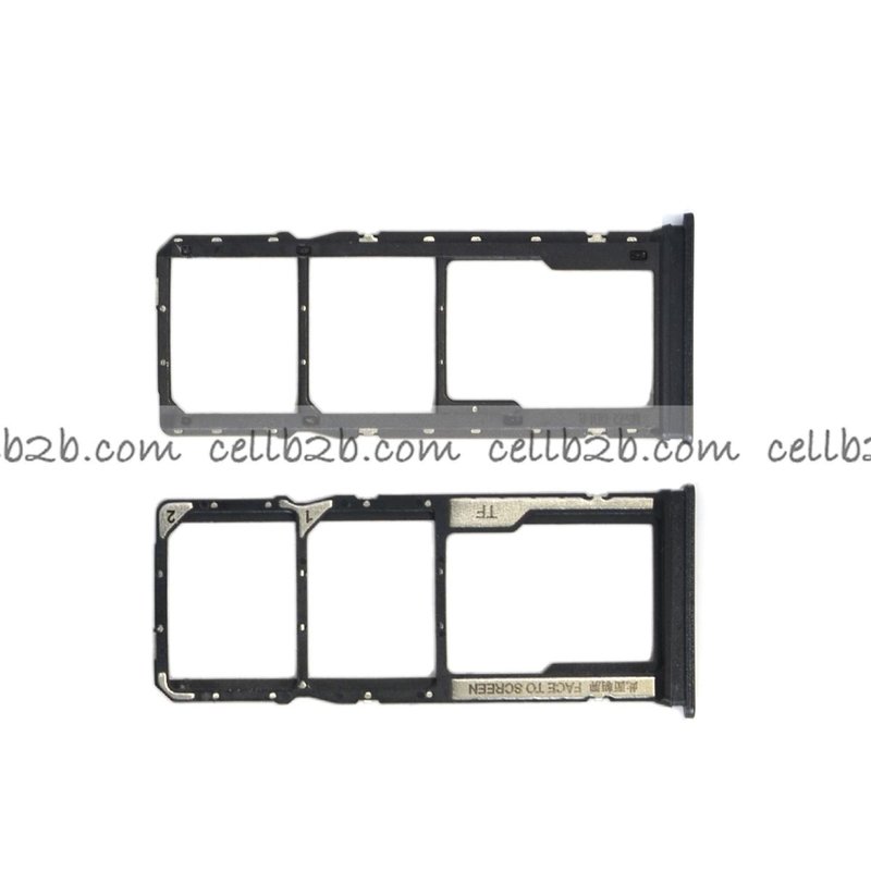 Bandeja SIM para Xiaomi Redmi 13C / Poco C65 Negra