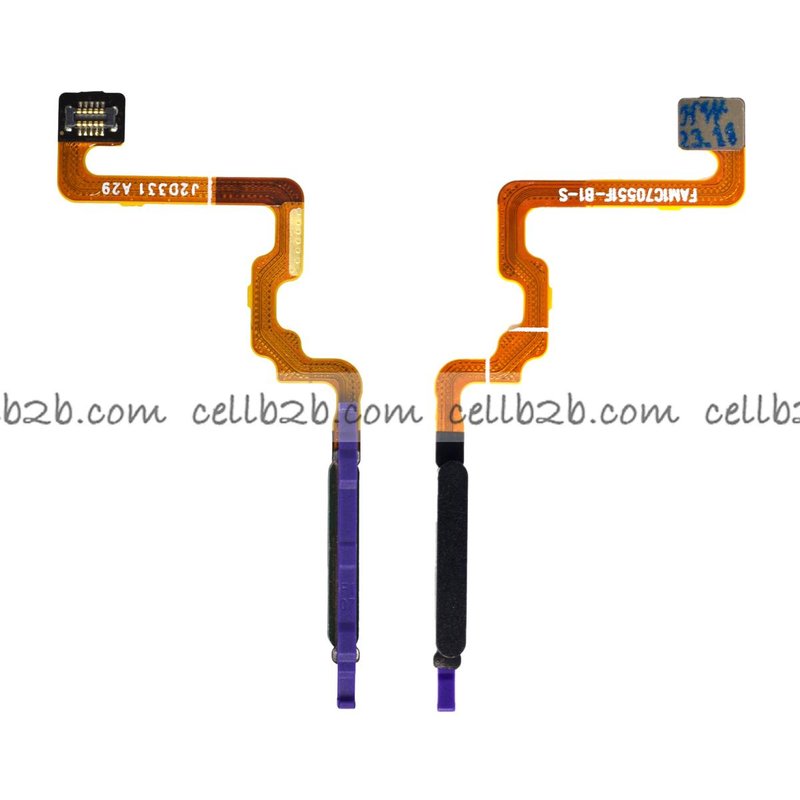 Flex Lector de Huella para Xiaomi Redmi 12 4G/5G Negro