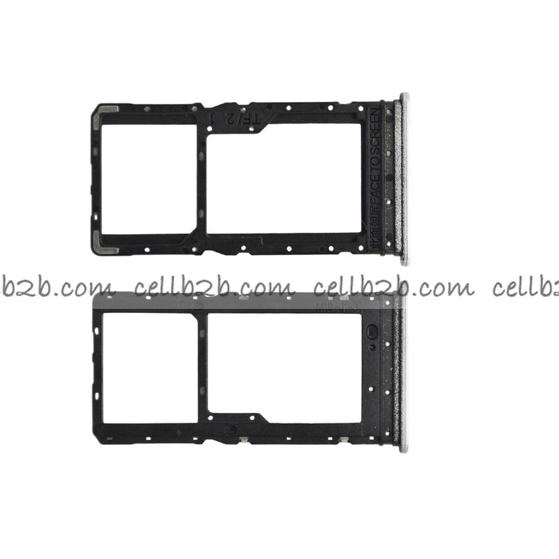 Bandeja SIM para Xiaomi Redmi 12 4G/5G Plateada