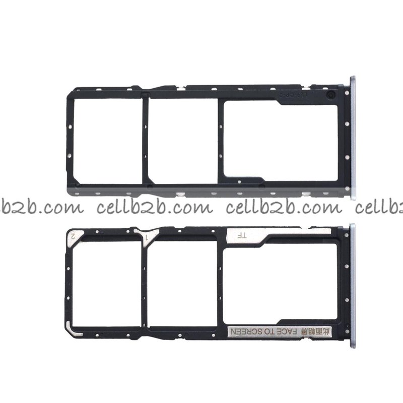 Bandeja SIM para Xiaomi Redmi 10 5G Plateada