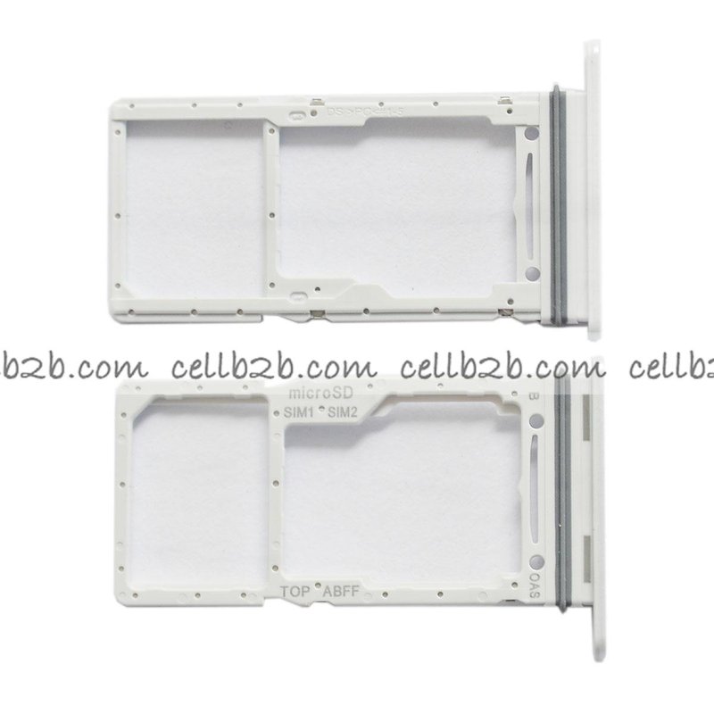 Bandeja de SIM para Samsung A26 5G A266B Blanca