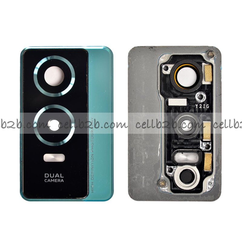 Cristal Cámara + Marco para VIVO Y76S Aurora