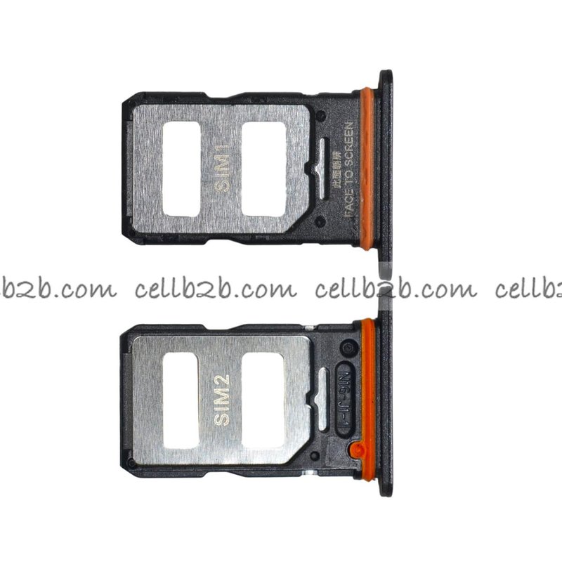 Bandeja SIM para Xiaomi Redmi Note 13 Pro Plus 5G Negra