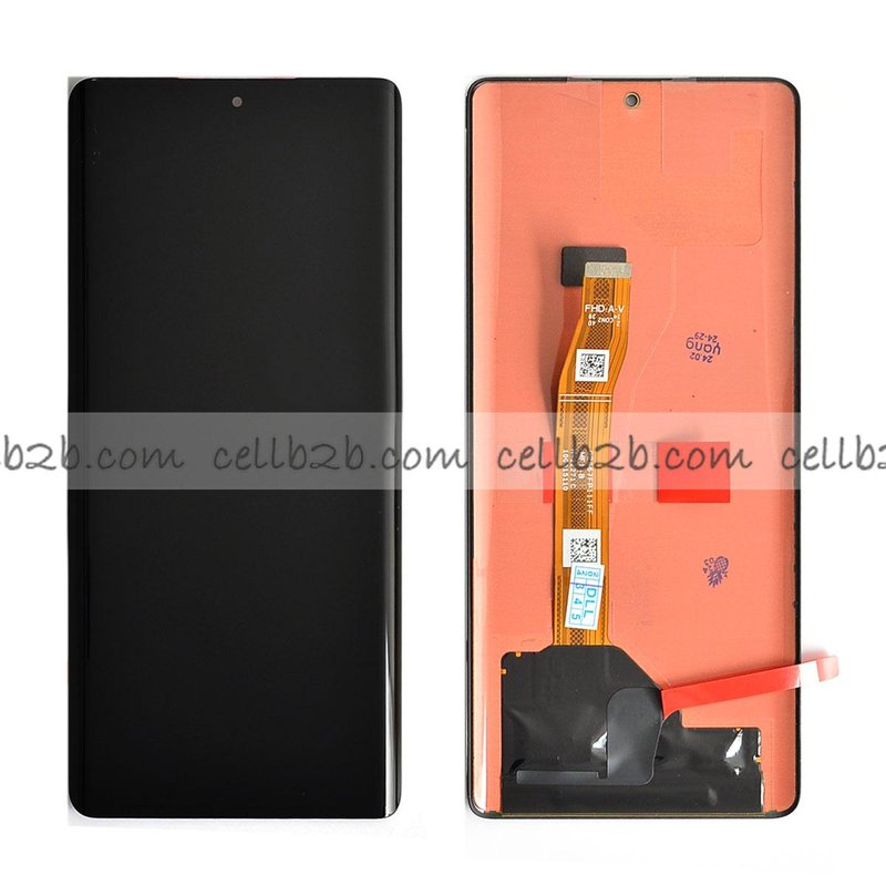 *Pantalla Honor Magic 5 Lite / X9A 5G Negra Completa LCD+Táctil SERVICE PACK