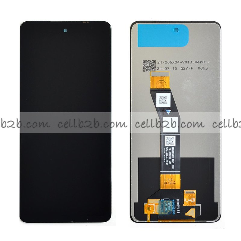 Original Reparada Pantalla Motorola Moto E14 Negra Completa LCD+Táctil