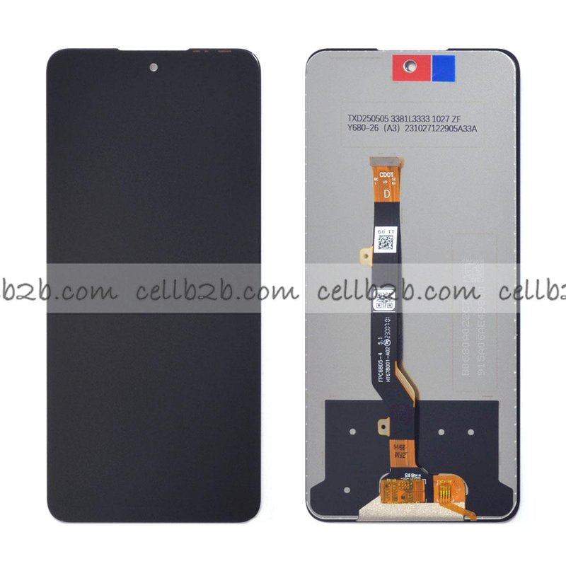 Original Reparada Pantalla Tecno Spark 8 Pro / Infinix Hot 11S / Infinix Hot 11S NFC / Infinix Hot 20S / Infinix Zero 5G / Camon 17P / Camon 18T / Camon 18 / Camon 18P / Camon 19 Neo / Pova Neo 5G LCD+Táctil Negra Completa