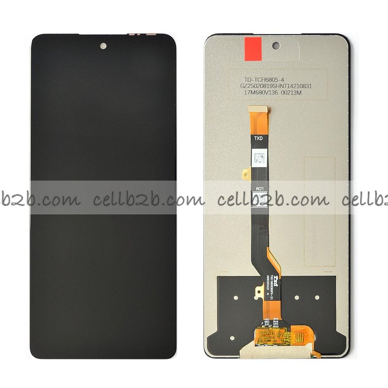 Original Reparada Pantalla Tecno Spark 10 Pro (KI7) / Spark 20 Pro (KJ6) / Spark 20 Pro 5G (KJ8) / Pova 5 (LH7n) / Pova 5 Pro 5G (LH8n) / Pova 6 Neo (LI6) / Infinix Note 30 (X6716B, X6833B) / Hot 30 (X6831) / Hot 30 5G (X6832) / Hot 40 (X6836) / Hot 40 Pro (X6837) / Note 30 5G (X6711) / Note 40X 5G (X6838) LCD+Táctil Negra Completa
