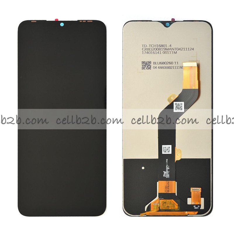 Original Reparada Pantalla Infinix Smart 6 Plus LCD+Táctil Negra Completa