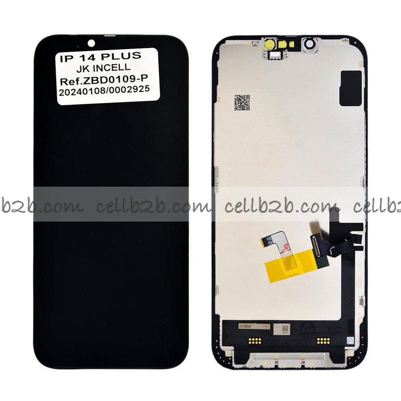 *Pantalla iPhone 14 Plus JK INCELL FHD LCD+Táctil Negra Completa (Control IC reemplazable)