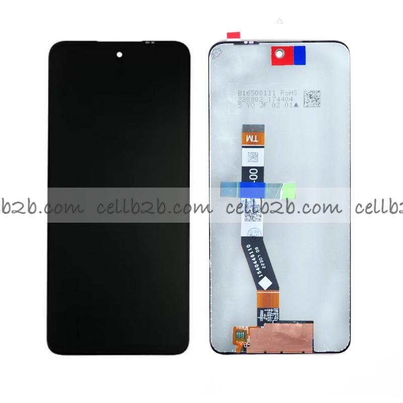 Original Reparada Pantalla Moto G73 5G Negra Completa LCD+Táctil