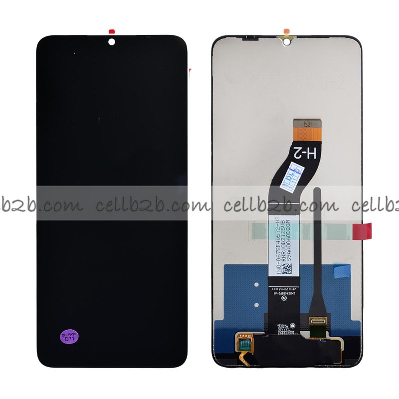 *Pantalla Xiaomi Redmi 13C 4G/5G / Poco C65 4G 2023 Negra Completa Original SIN MARCO SERVICE PACK