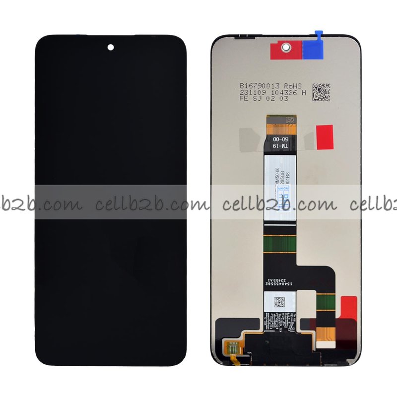*Pantalla Xiaomi Redmi 12 4G/5G / Poco M6 Pro 5G 2023 Negra Completa Original SIN MARCO SERVICE PACK