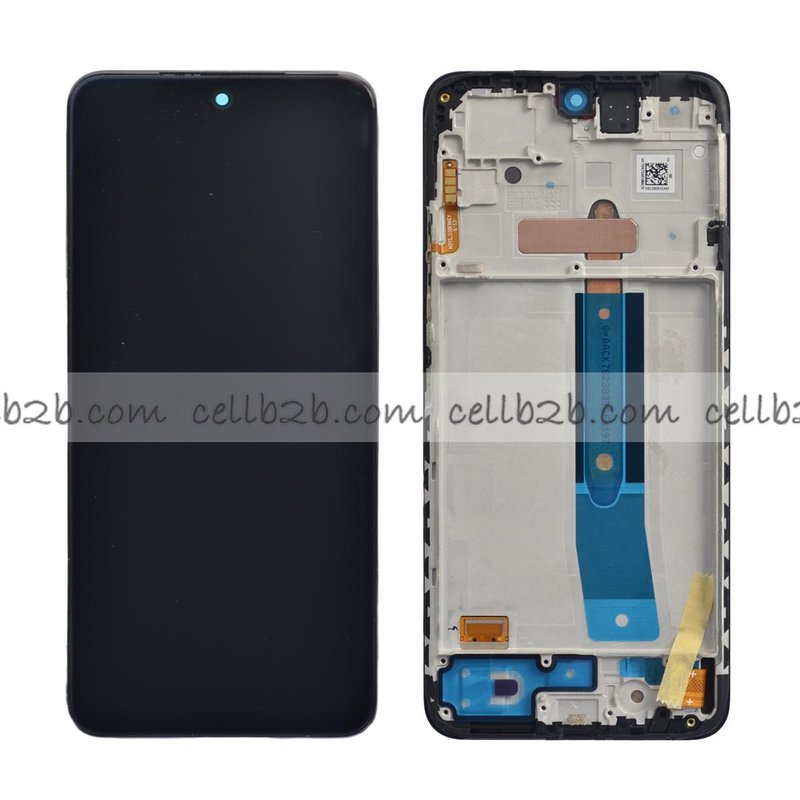 *Pantalla Xiaomi Redmi Note 11S 4G NFC / Poco M4 Pro 4G 2022 Negra CON MARCO Completa Tactil+LCD SERVICE PACK