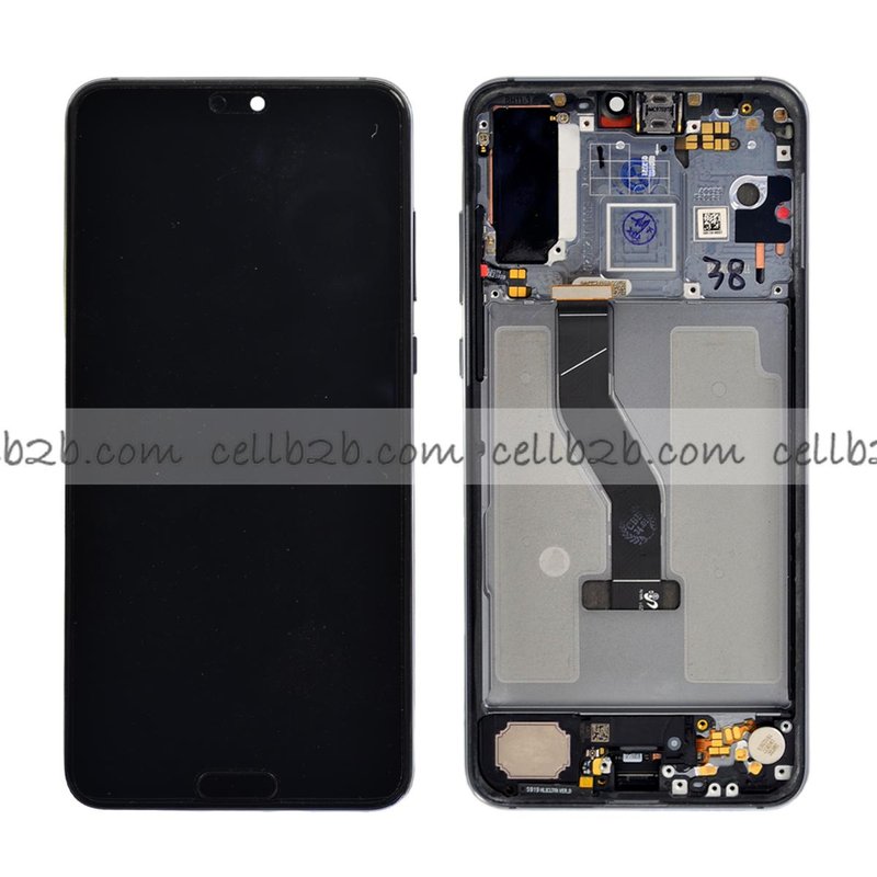 Pantalla Huawei P20 Pro Original con Marco Plateada Completa LCD+Táctil