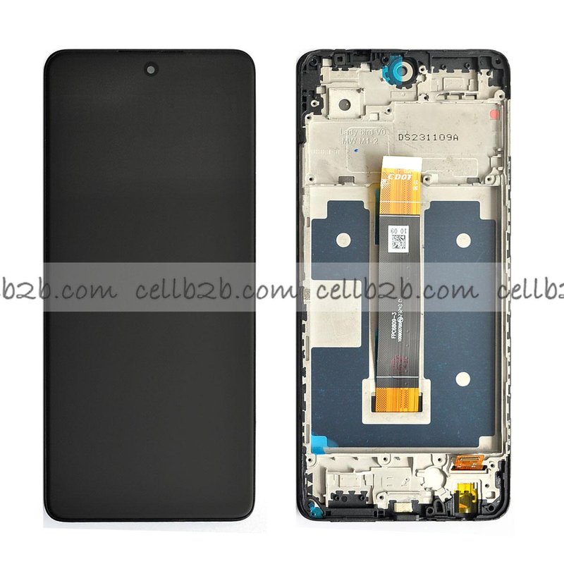 Original Pantalla TCL 40 NXTPAPER 4G Negra con Marco Completa LCD+Táctil