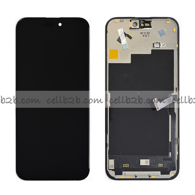 Pantalla iPhone 15 Pro Max RJ INCELL (High Refresh Rate) LCD+Táctil Negra Completa (Control IC Reemplazable)