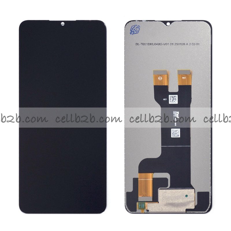 Original Reparada Pantalla ZTE Blade A73 5G Negra Completa LCD+Tactil