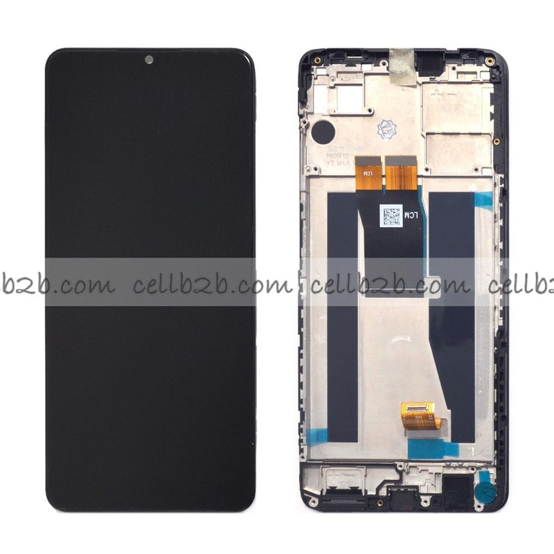 Original Nueva Pantalla ZTE Blade V50 Vita Negra Con Marco Completa LCD+Táctil