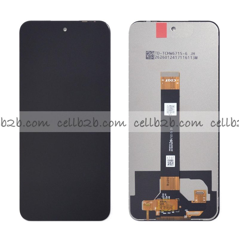 Original Pantalla TCL 60R / TCL 60 SE / TCL 60 (T521H) / TCL 605 (T517D) Negra Completa LCD+Táctil
