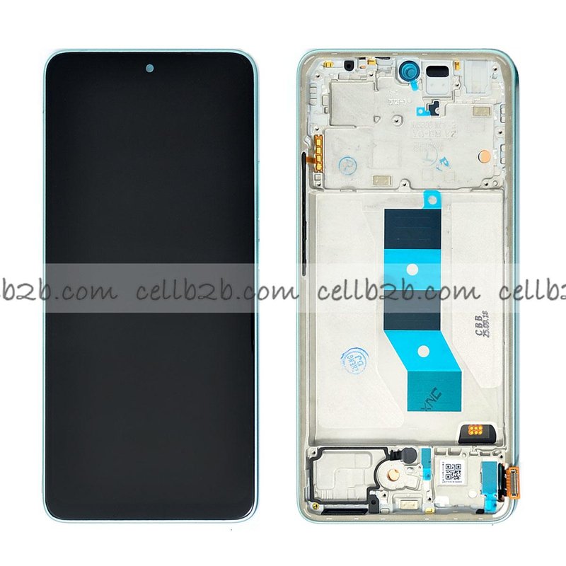Pantalla Xiaomi Redmi Note 14 5G / Poco M7 Pro 5G INCELL Verde CON MARCO LCD+Tactil Completa