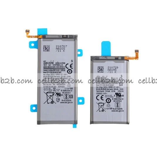 Batería EB-BF926ABY EB-BF927ABY Set 2 Piezas para Samsung Galaxy Z Fold 3 5G F926B 2280mAh+2120mAh