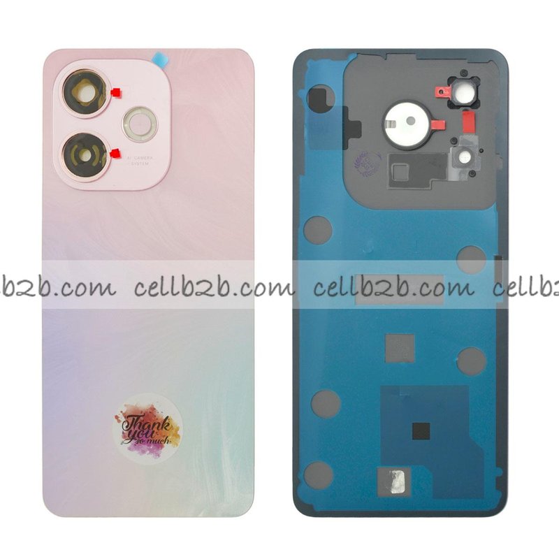 Tapa Trasera para Oppo A5 Pro 5G ROSA ORI CON LENTE