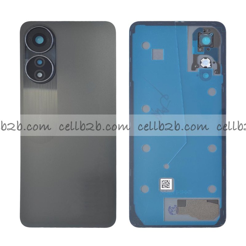 Tapa Trasera para OPPO A78 4G Negra CON LENTE